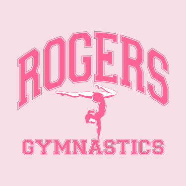 Light Pink Gymnastics Personalized default 