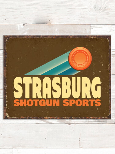 Shotgun Sports NA Tin Sign 16 x 12.5