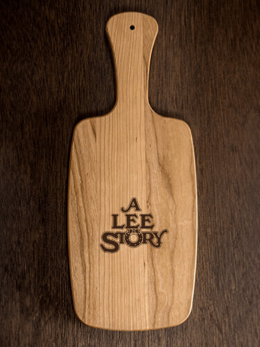 Christmas Story Natural Cherry Cherry Wood Cheese Board - Engraved