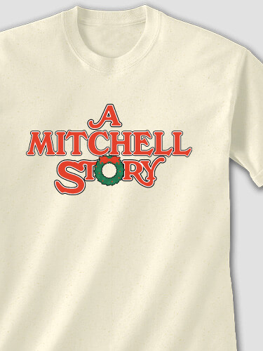 Christmas Story Natural Adult T-Shirt