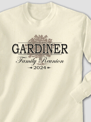 Classic Family Reunion Natural Adult Long Sleeve