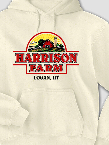 Natural Farm Personalized hoodie 