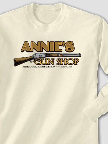 Gun Shop Natural Adult Long Sleeve