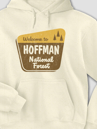 National Forest Natural Adult Hooded Sweatshirt