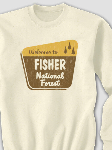 National Forest Natural Adult Sweatshirt