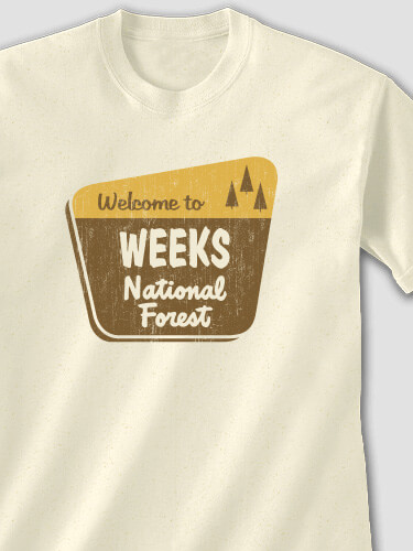 National Forest Natural Adult T-Shirt