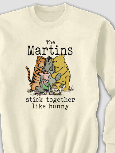 Stick Together Natural Adult Sweatshirt