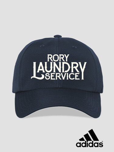 Laundry Service Navy Embroidered Adidas Hat