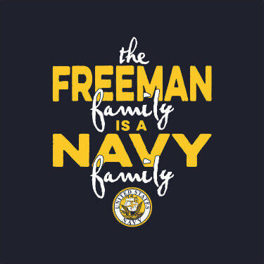 Navy Navy Family Personalized default 