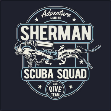 Navy Scuba Personalized default 