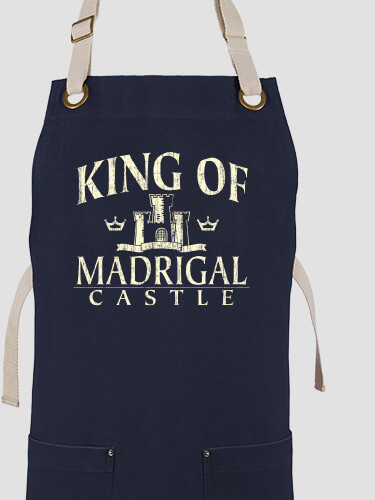 King Of The Castle Navy/Stone Canvas Work Apron