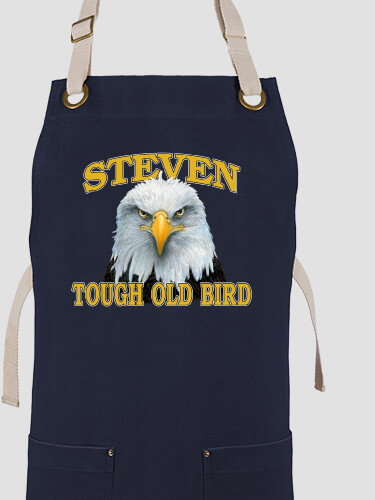 Tough Old Bird Navy/Stone Canvas Work Apron