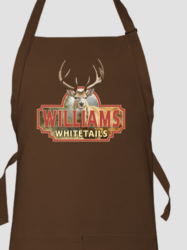 Whitetails Nutmeg Apron