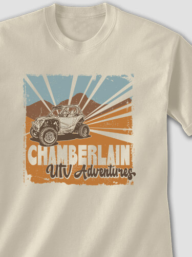 UTV Adventures Sand Adult T-Shirt