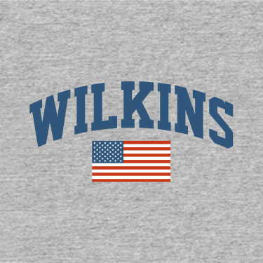 Sports Grey American Varsity Personalized default 