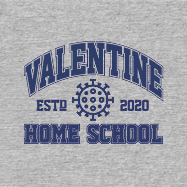 Sports Grey Homeschool 2020 Personalized T-Shirts 