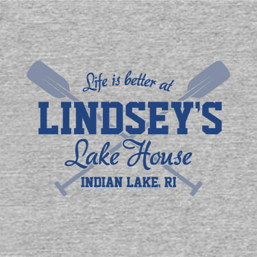 Sports Grey Lake House Personalized default 