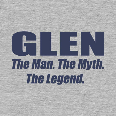 Sports Grey Man Myth Legend Personalized default 