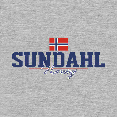 Sports Grey Norwegian Flag Personalized default 