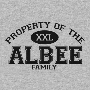 Sports Grey Property of Family Personalized T-Shirts 