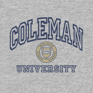 Sports Grey University Personalized T-Shirts 