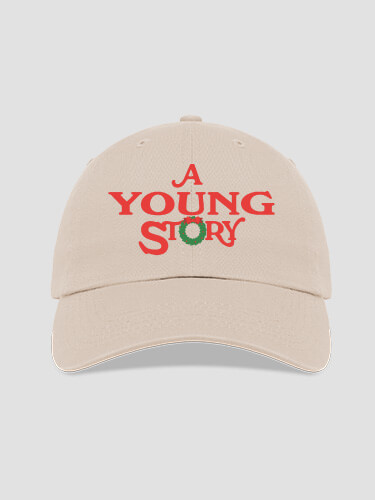 Christmas Story Stone Embroidered Hat