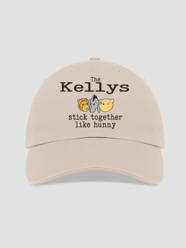 Stick Together Stone Embroidered Hat