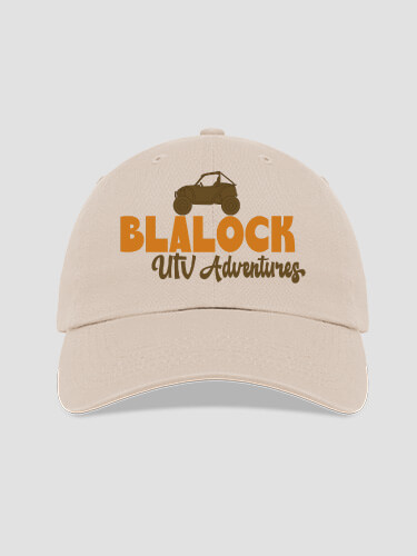 UTV Adventures Stone Embroidered Hat