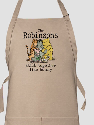 Stick Together Tan Apron