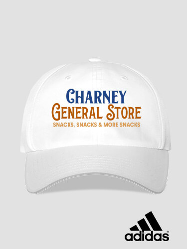 General Store White Embroidered Adidas Hat