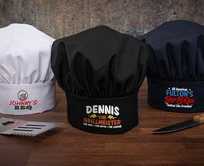 chef hats for the barbeque