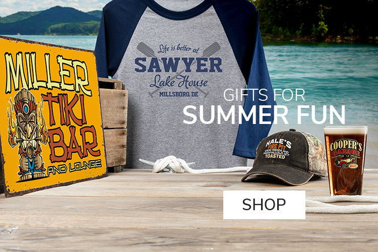 Personalized Gifts For Summer Fun!