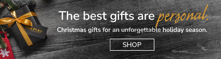 Shop InkPixi for premium personalized Christmas gifts!