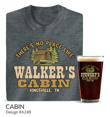 Cabin - T-Shirt, Hat & Pint Glass