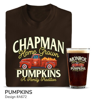 Pumpkins - T-Shirt, Hat & Pint Glass