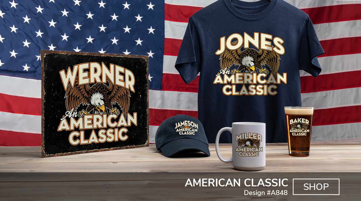 American Classic - T-Shirt, Hat & Pint Glass