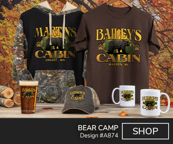 Bear Cabin - T-Shirt, Hat & Pint Glass