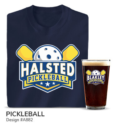 Pickleball - T-Shirt, Hat & Pint Glass
