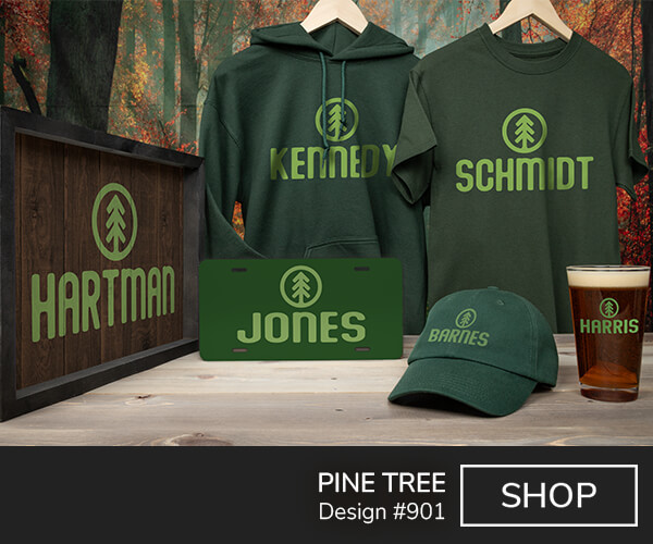 Pine Tree - T-Shirt, Hat & Pint Glass