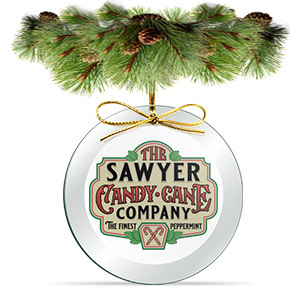 New 4 Inch Round Glass Ornaments